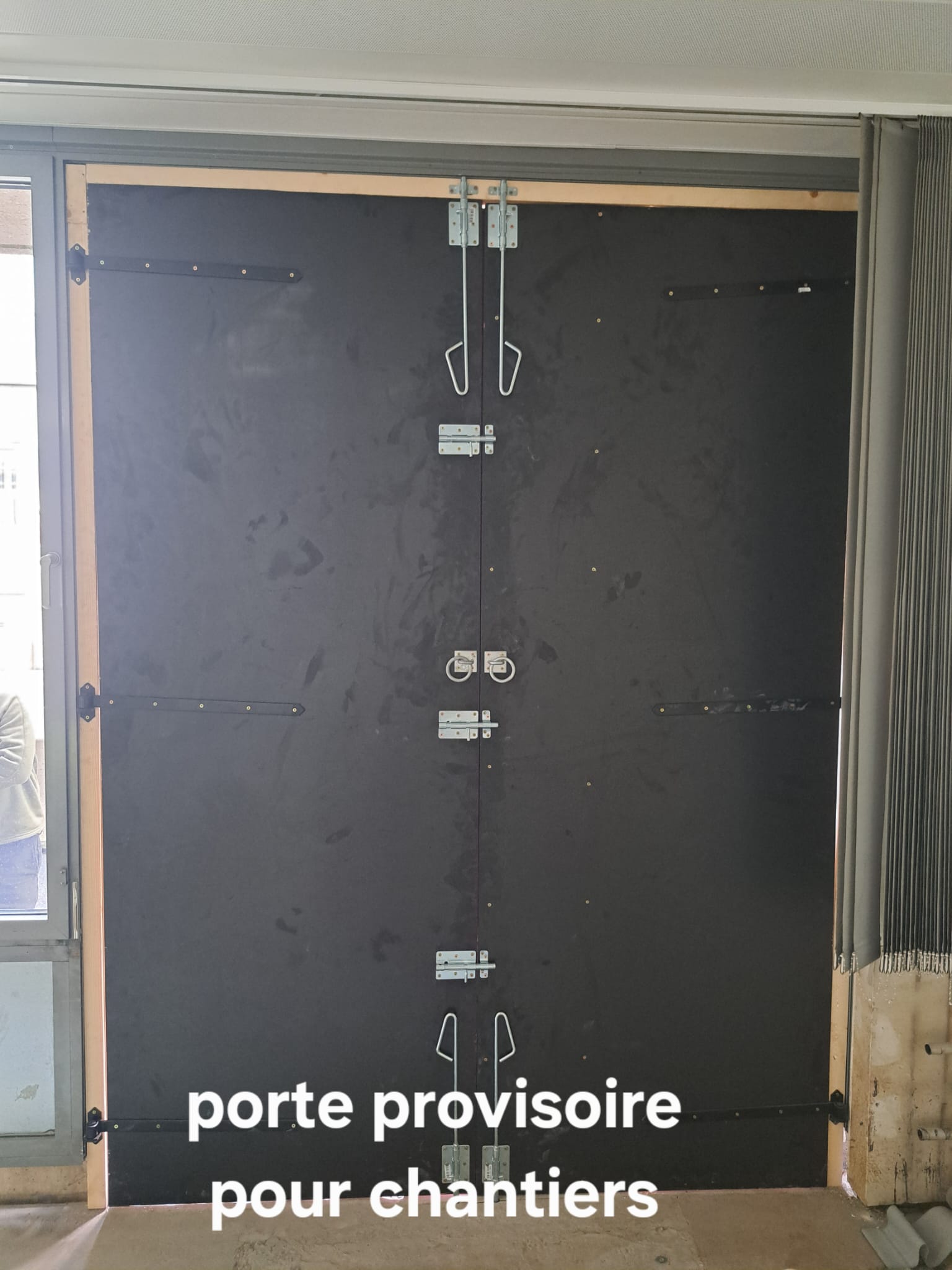 Porte provisoire